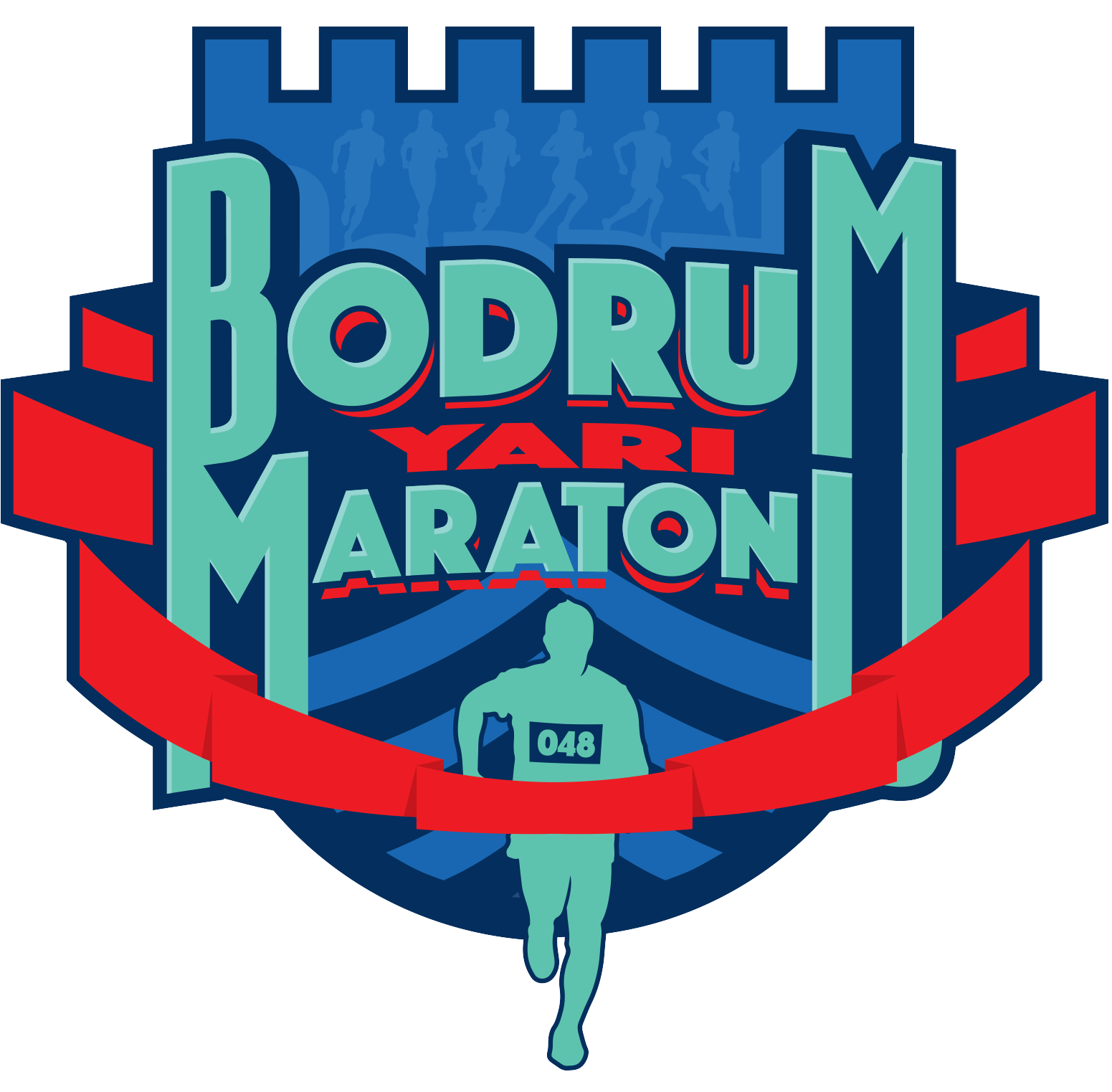 Bodrum Yarı Maratonu 2025 - Logo